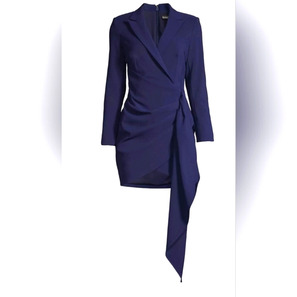 Lavish Alice Draped Blazer Minidress